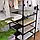 Вішалка для одягу (160x112x46 см) Simple Coat Rack Double Row / Вішалка з полицями, фото 5