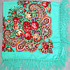 Хустка в народному стилі "Романтичні квіти" Мятна 621011, фото 2