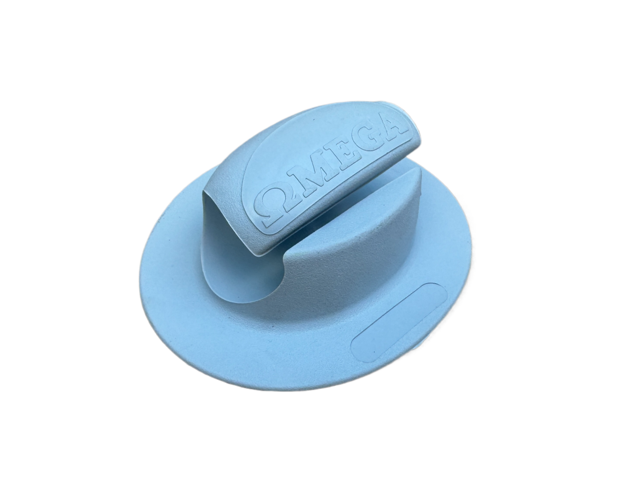 Тримач весла 100х80 мм овал для човнів пвх Аква сірий, фото 1