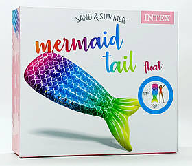 Надувний пліт Intex "Хвіст русалки" 180*79 см 58788