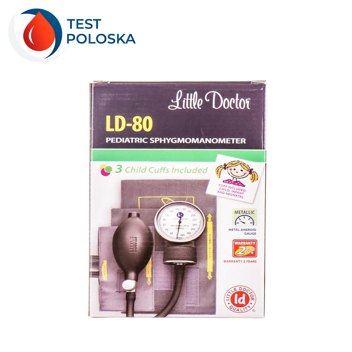 Тонометр Little Doctor LD-80 механічний (без фонендоскопа)