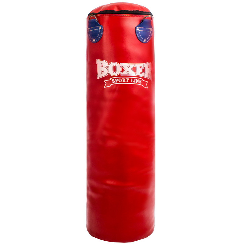 Мішок боксерський шкіряний Циліндр BOXER Класик 1001-03 висота 100 см
