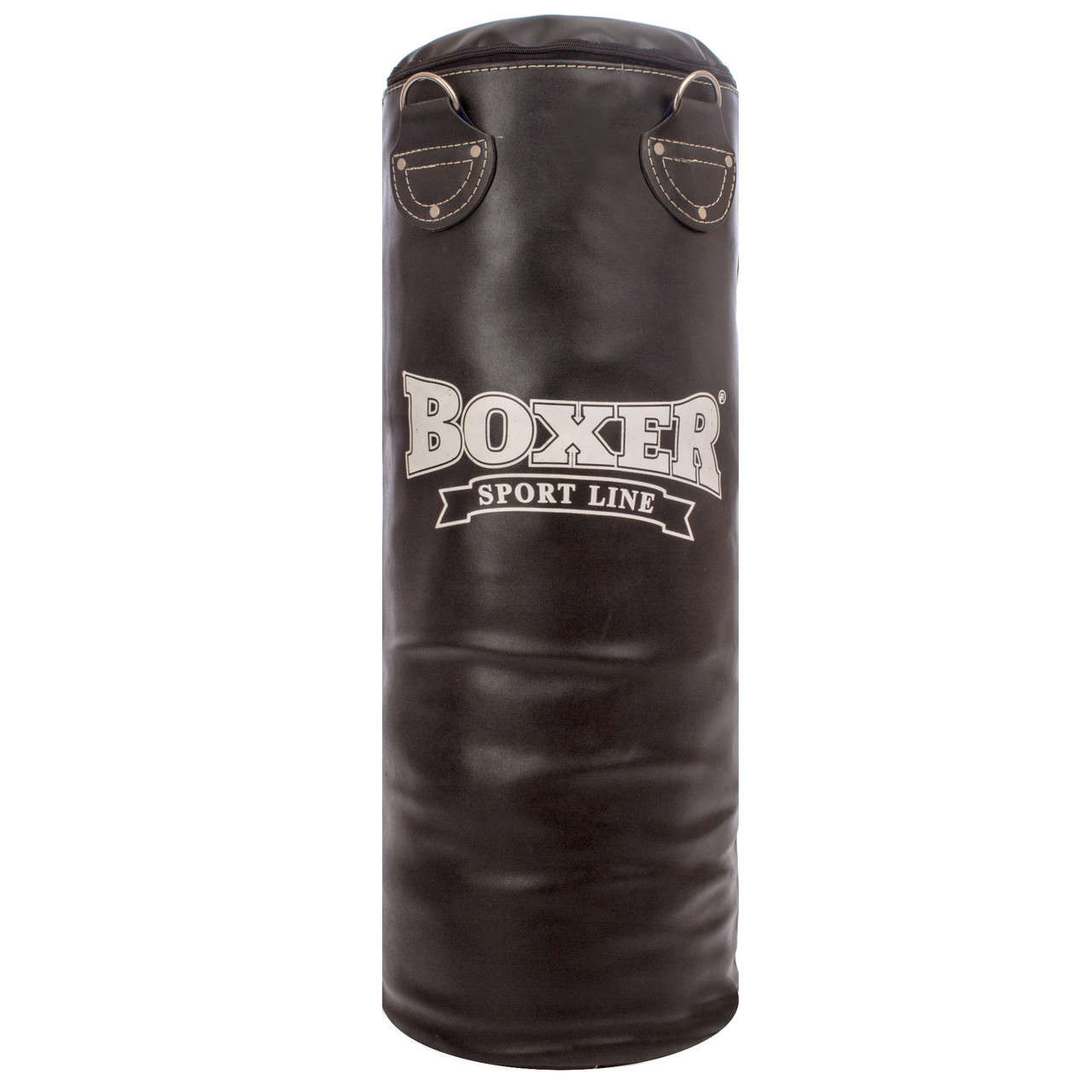 Мішок боксерський шкіряний Циліндр BOXER Класик 1001-04 висота 80 см