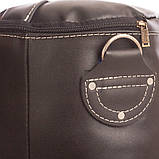 Мішок боксерський шкіряний Циліндр BOXER Класик 1001-04 висота 80 см, фото 4