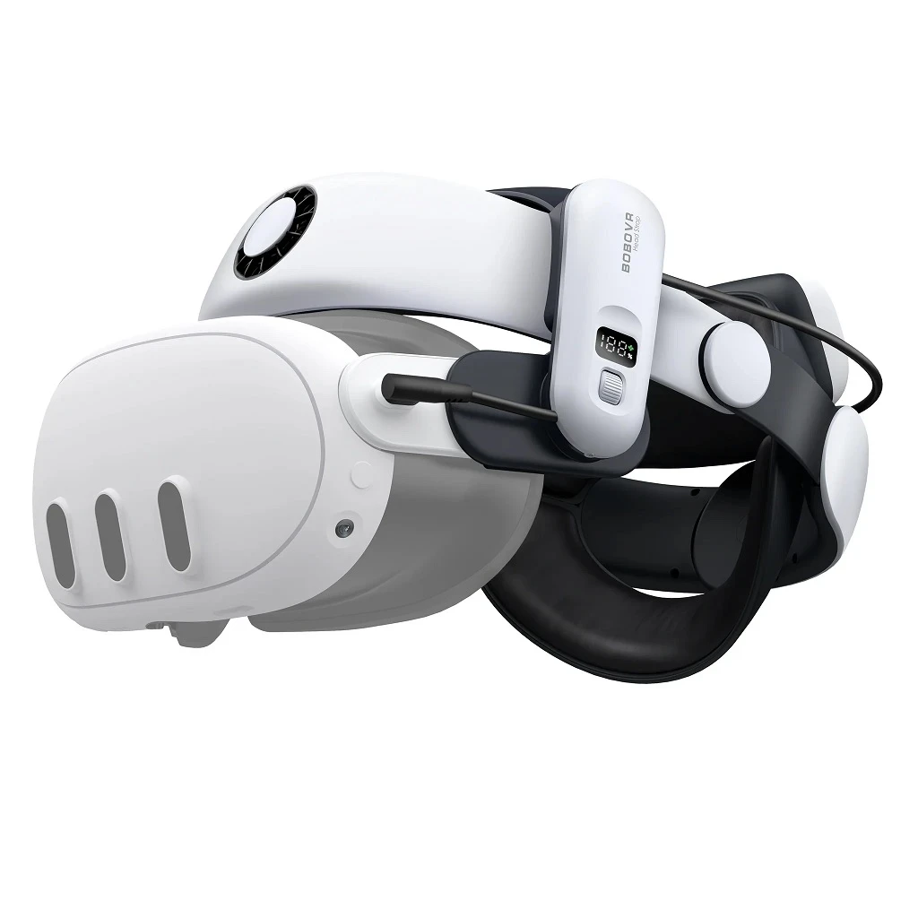 BoboVR S3 Pro кріплення для Meta Quest 3, 3S з акумулятором 10000Mah і кондиціонером