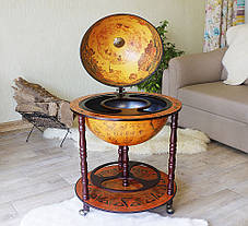 ГЛОБУС-БАР НАПОЛЬНИЙ 42 СМ 42001R (59х59х90 см), фото 2