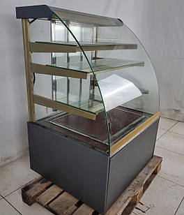 Кондитерська холодильна вітрина "IGLOO YAMAJKA" (Польща), (+5° +15°), 0.9 м., викладка 53 см., Б/у
