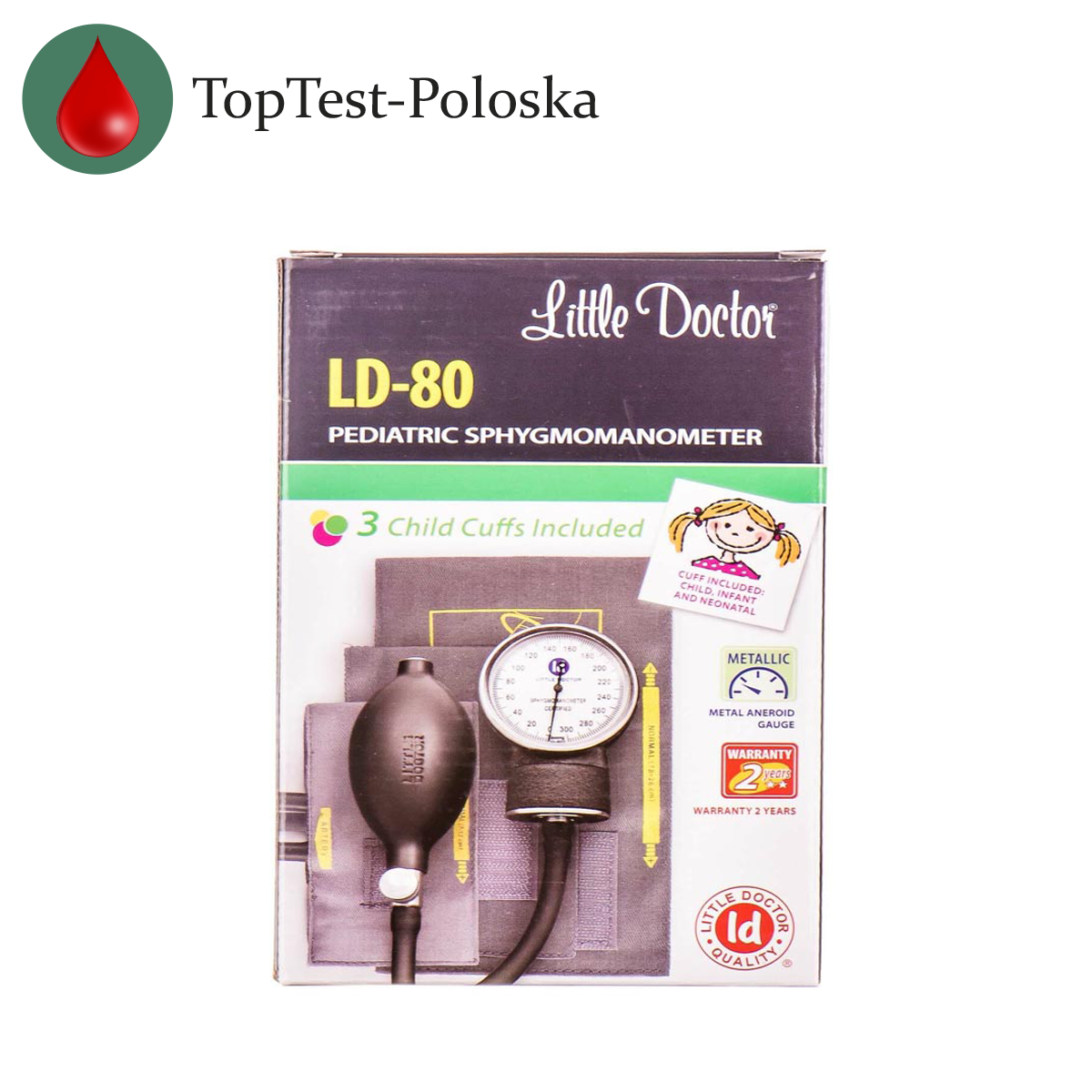 Тонометр Little Doctor LD-80 механічний (без фонендоскопа)