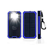 POWER BANK SOLAR 20000 mAh З СОНЯЧНОЮ БАТАРЕЮ (+ ФОНАРІК), фото 6