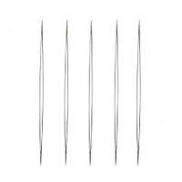 Набір голок роздвоєних для бісеру, вишивки 10.2 см 5 штук