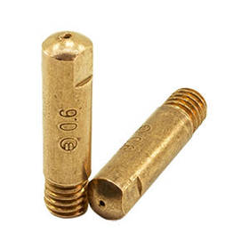Накінечник токоз’ємний мідний (E-Cu) Ø0,6 мм М6х25 для пальників ABIMIG GRIP A(T) 155 LW Abicor Binzel (Німеччина)