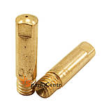 Накінечник токоз’ємний мідний Ø0,6 мм М6х25 для зварювальних пальників ABIMIG GRIP A(T) 155 LW (MIG/MAG), фото 2