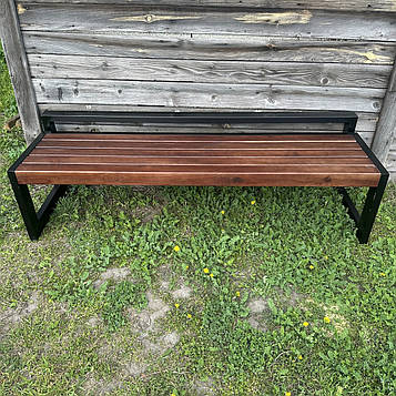 Лавка паркова Лофт без спинки