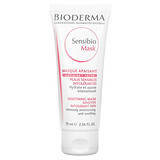 Bioderma, Sensibio Mask, для чутливої й нестерпної шкіри, без запашників, 75 мл (2,54 рідк. Унції) Київ, Київ