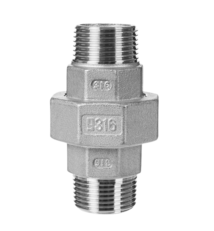 Американка пряма нержавіюча сталь з зовнішньою різьбою 3/4" Gebo G316