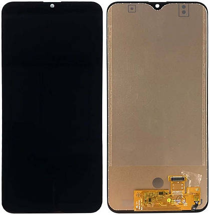 Дисплей + сенсор Samsung A20 A205 Black (Incell) - p/n: AMS638TH01 REV1.7, фото 1