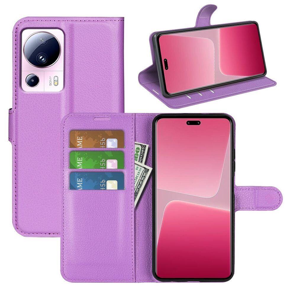 Чохол-книжка Litchie Wallet для Xiaomi 13 Lite Violet, фото 1
