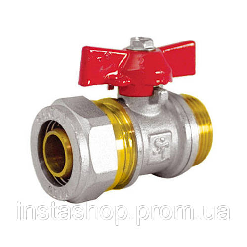 Кран для МП трубы Santan Premium, усиленный 20х3 4 Н КБ IP, код ...