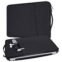 Сумка-чохол для ноутбука/мабука MacBook Air/Pro 13-13.3 з м'якою підкладкою SWEETONE ND01D чорний (GS-146903)