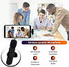 Багатофункціональний бездротовий мікрофон Wireless Lavalier Microphone, фото 8