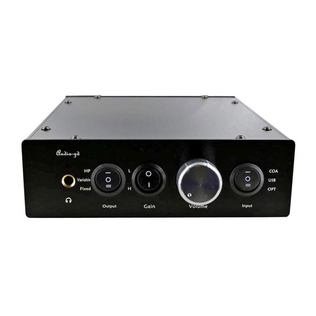 ЦАП + підсилювач для навушників / передпідсилювач Audio-GD NFB-11.38 Performance Black (art.245434), фото 1