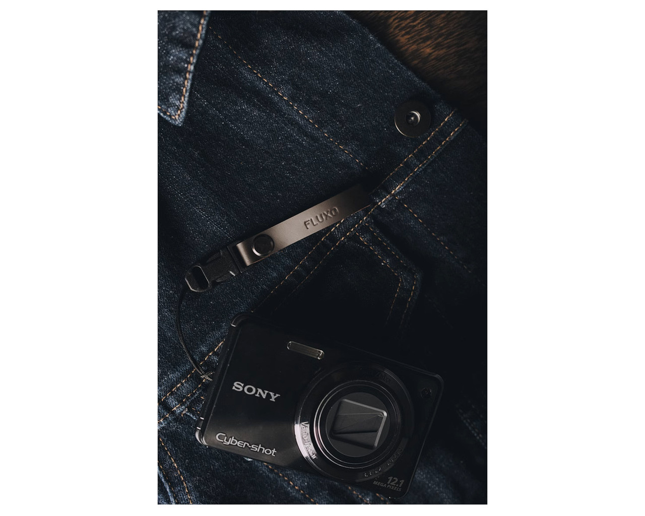 Маленький ремінець FLUXO для камери Sony, Canon, Olympus з пряжкою в стилі ретро, з натуральної шкіри, фото 1