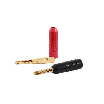 Конектор для акустичного кабелю Atlas Achromatic Gold Z plug screw (art.239619)