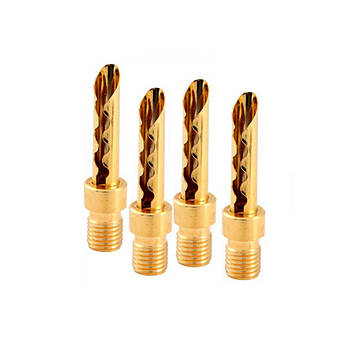Конектори для акустичного кабелю Atlas Transpose Adapters Gold Z (art.239610)