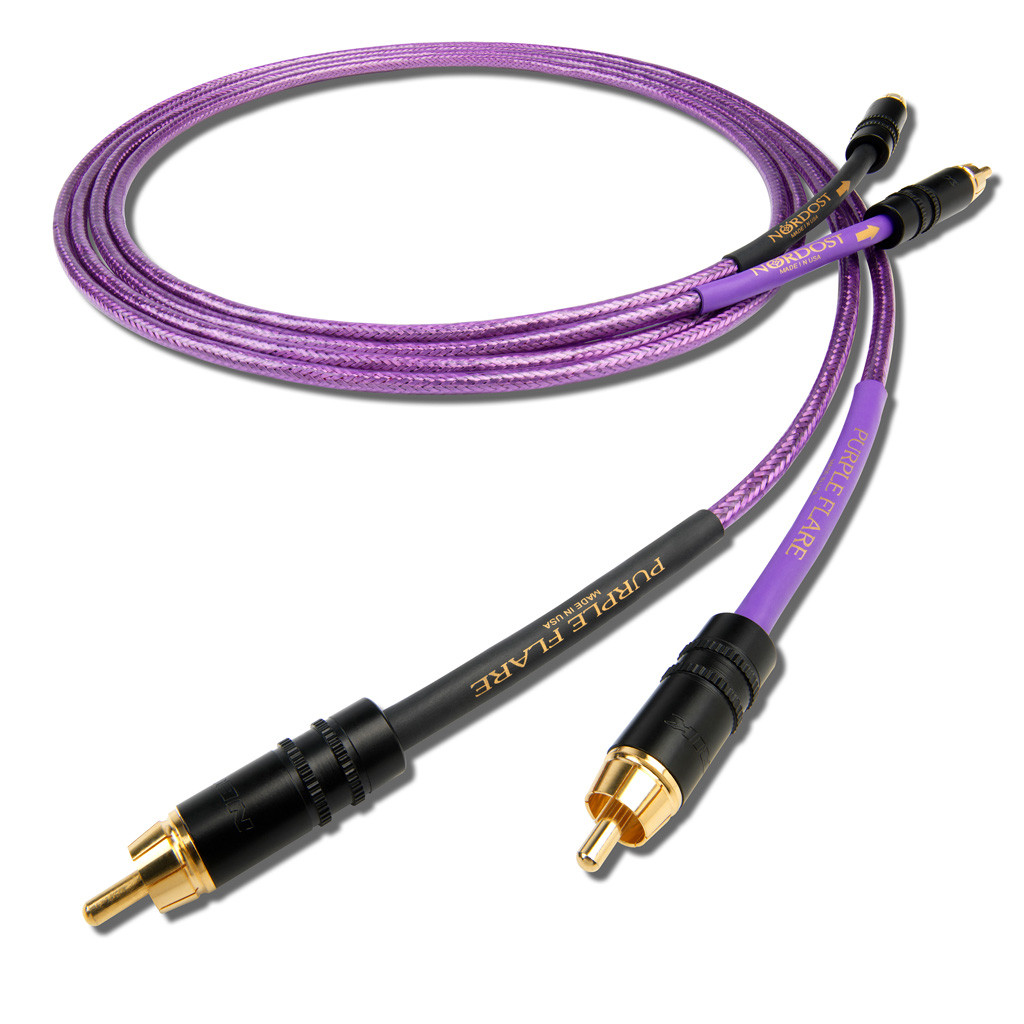 Міжблоковий кабель Nordost Purple Flare (RCA-RCA) 1 m (art.202688)