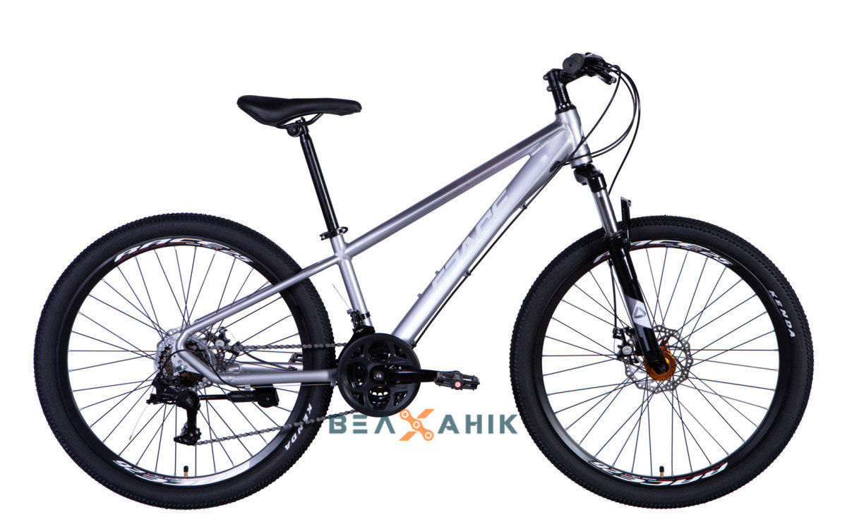Велосипед 26" SPACE URAN (038) AM DD FR AL (рама 13") сріблястий