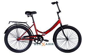 Велосипед 24/quot; SPACE COMET (050) (рама 16/quot;) ST з багажником червоний