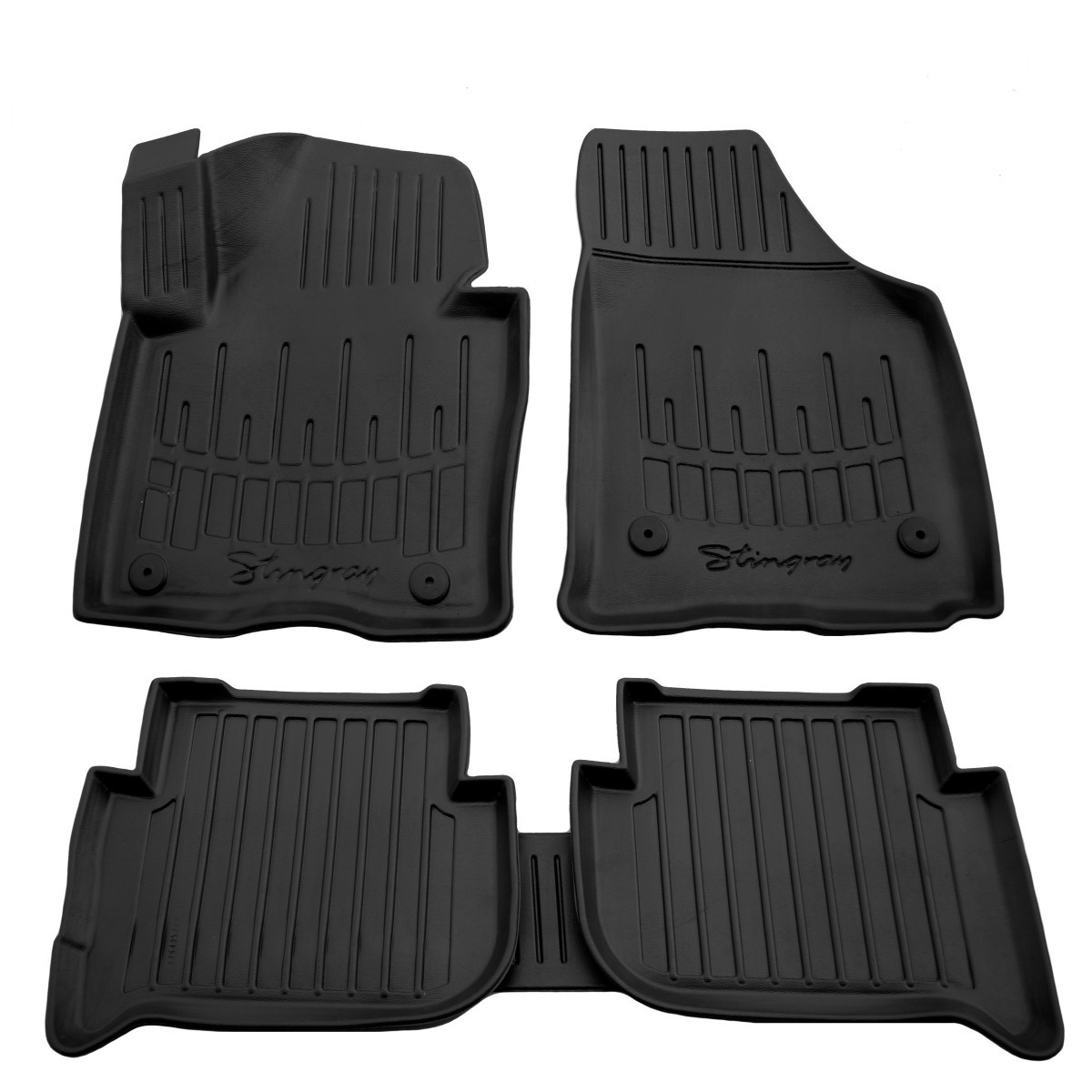 Комплект 3D килимків hotdeal в салон автомобіля Volkswagen Touran I (2003-2015) Фольксваген, фото 1