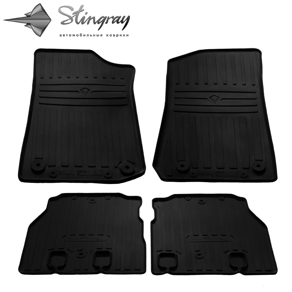Автомобільні Килимки hotdeal (4 шт) для Jeep Wrangler (JL) (5 doors) (2018-...) Джип