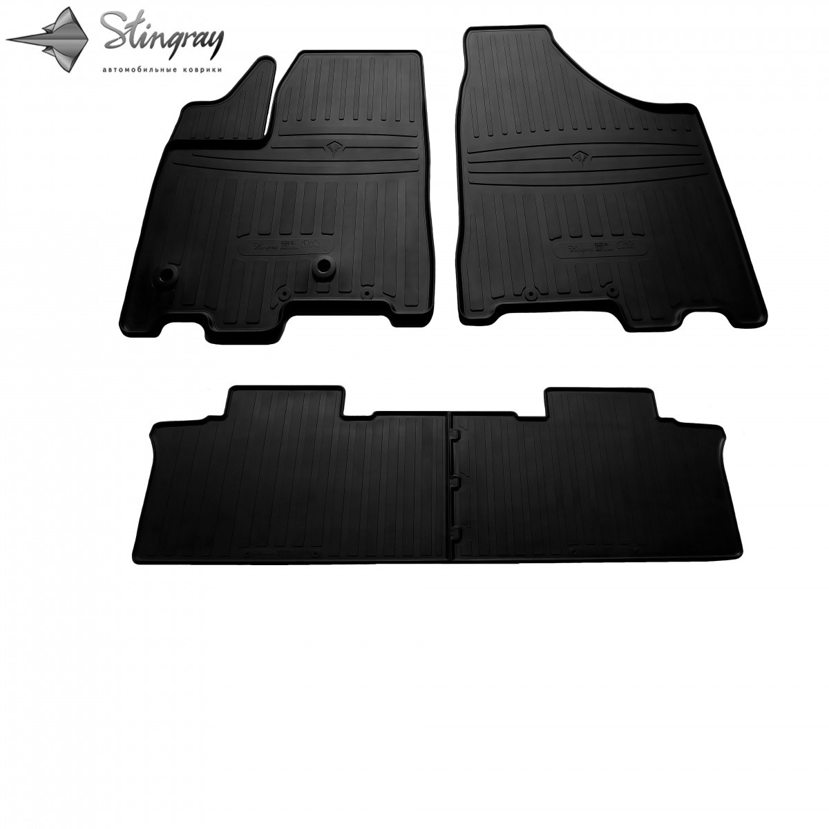 Автомобільні Килимки hotdeal (4 шт) для Toyota Sienna III (6 Seats) (2010-...) Тойота