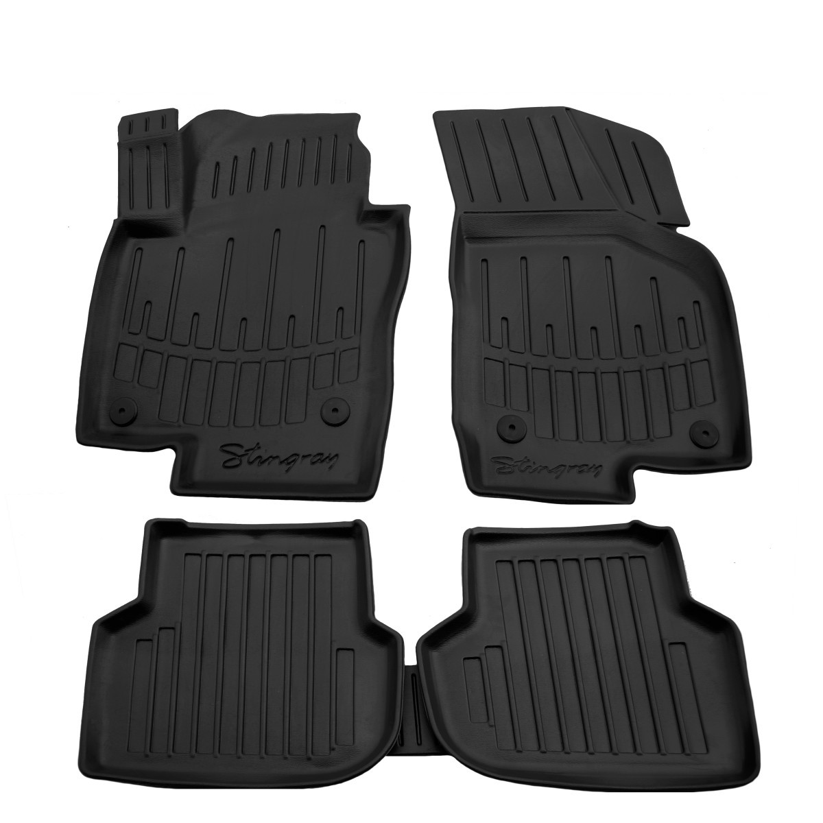 Комплект 3D килимків hotdeal в салон автомобіля Volkswagen Jetta VI (A6) (2010-2018) Фольксваген, фото 1
