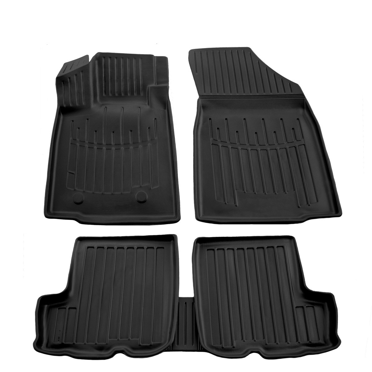 Комплект 3D килимків hotdeal в салон автомобіля Renault Sandero Stepway I (2008-2012) Рено, фото 1