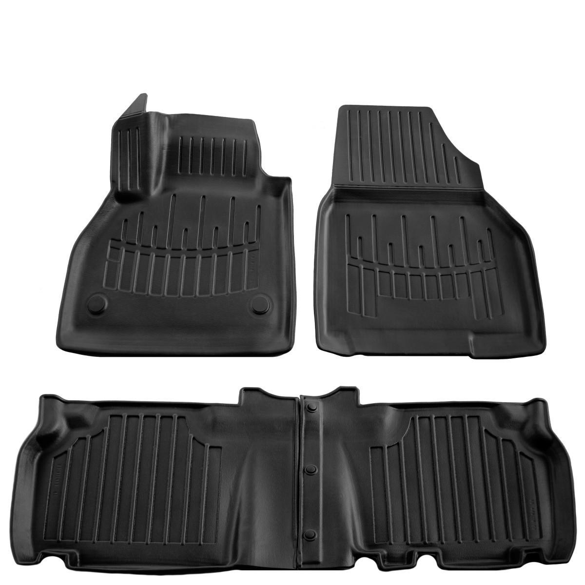 Комплект 3D килимків hotdeal в салон автомобіля Mercedes-Benz Citan W415 (2012-2020) Мерседес, фото 1
