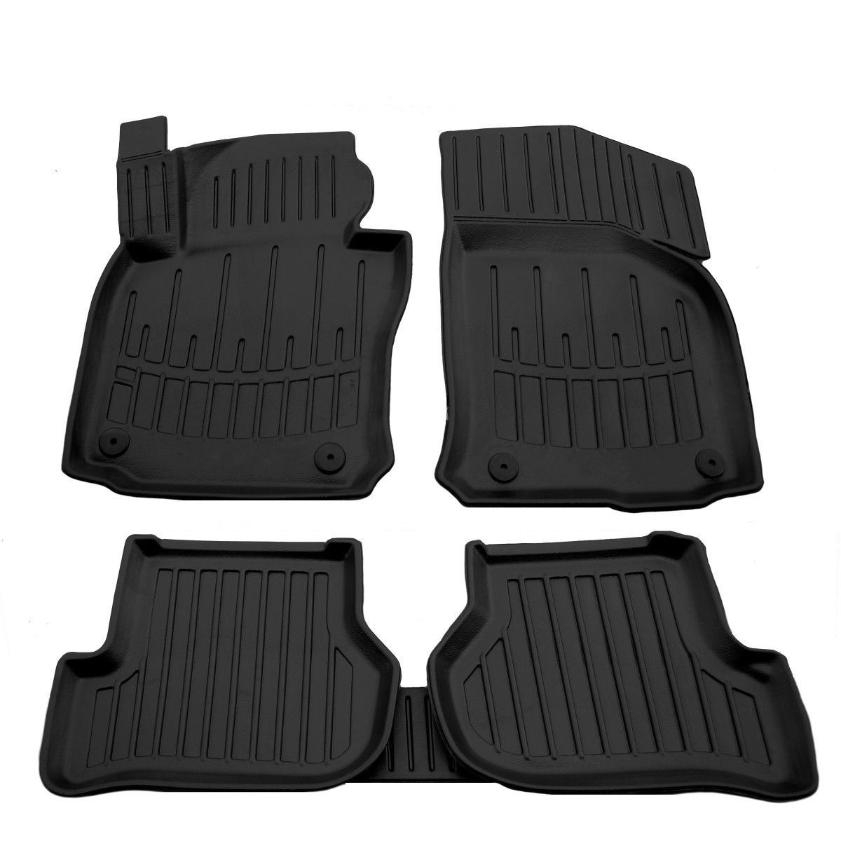 Комплект 3D килимків hotdeal в салон автомобіля Volkswagen Golf V (2003-2008) Фольксваген, фото 1