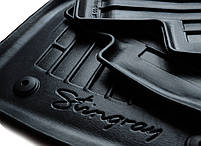 Килимок у багажник 3D для Opel Astra G (1998-2004) (sedan), фото 4