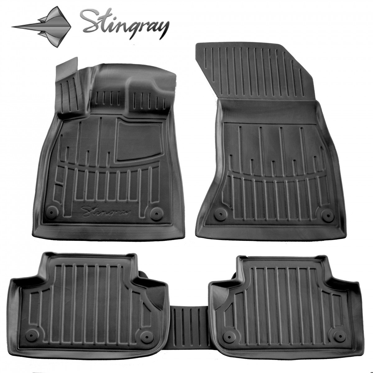 Комплект 3D килимків 7trav у салон Audi Q5 (FY) (2016-...)