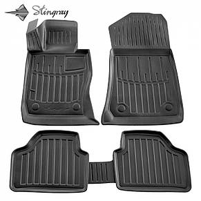 Комплект 3D килимків 7trav у салон BMW X1 (E84) (2009-2015), фото 1