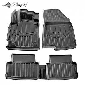 Комплект 3D килимків 7trav у салон Renault Logan III (2020-...), фото 1