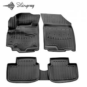 Комплект 3D килимків 7trav у салон Fiat Sedici (2006-2014), фото 1