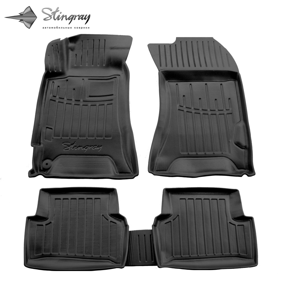 Комплект 3D килимків 7trav у салон Subaru Forester (SG) (2002-2008)