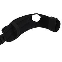 Стрічка стропа з петлями для розтяжки STRETCHING STRAP EZOUS I-01 8 петель чорний Код I-01, фото 5