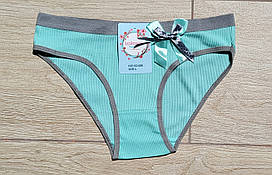Жіночі труси х/б в рубчик. Труси жіночі   42-44