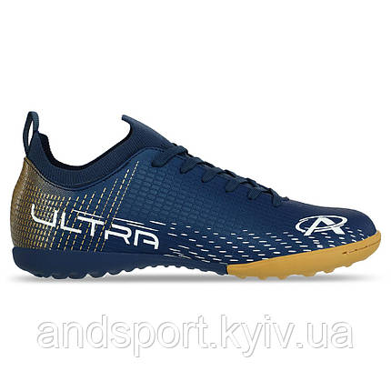 Сороконіжки футбольні Pro Action PRO0402-3B розмір 35-40 синій-золотий Код PRO0402-3B, фото 1
