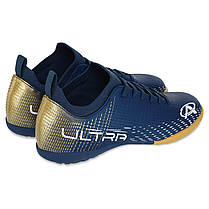Сороконіжки футбольні Pro Action PRO0402-3B розмір 35-40 синій-золотий Код PRO0402-3B, фото 6