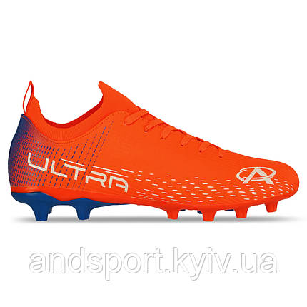 Бутси футбольні Pro Action PRO0402-8T розмір 40-45 помаранчевий-синій Код PRO0402-8T, фото 1