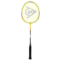 Ракетка для бадмінтону професійна в чохлі DUNLOP DL13015234 NITRO-STAR SSX 1.0 YLW G6 HH NF кольори в, фото 3